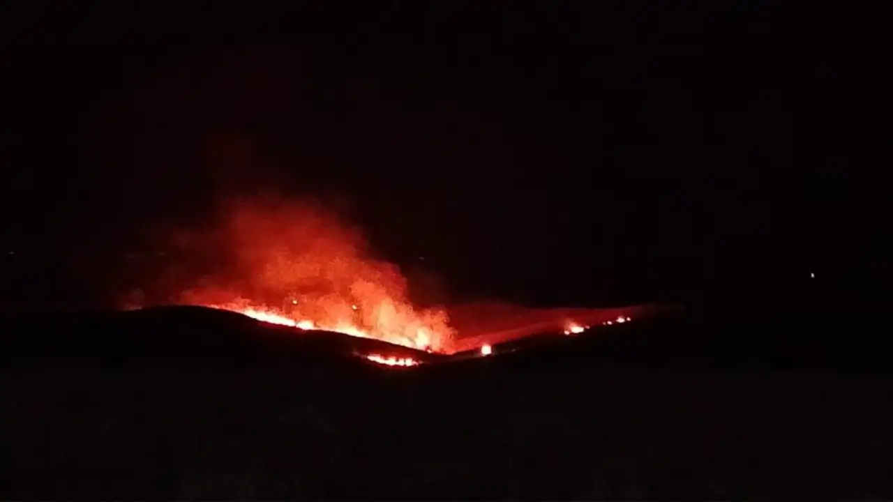 Silvan’da anız yangını: Müdahale sürüyor