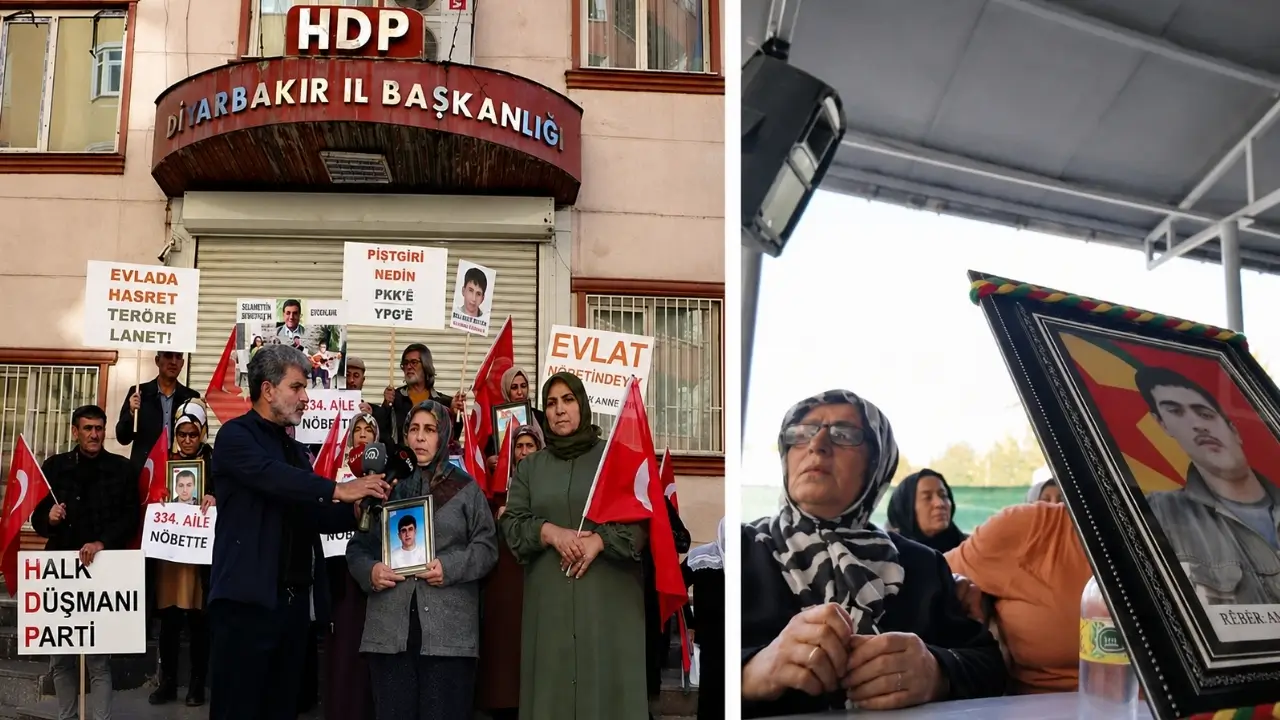 Diyarbakır’da oğlunu HDP önünde bekliyordu: Taziyesine katıldı