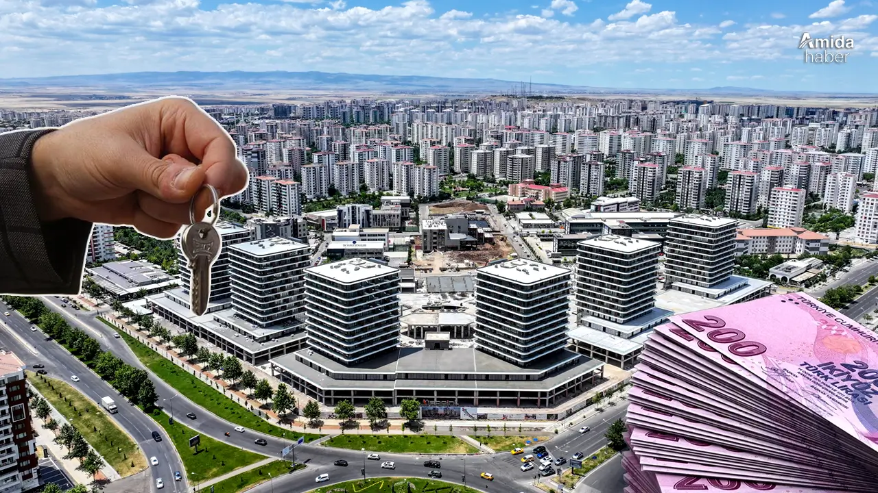 Diyarbakır’da konutlar yükselişte: İlçe ilçe fiyatlar