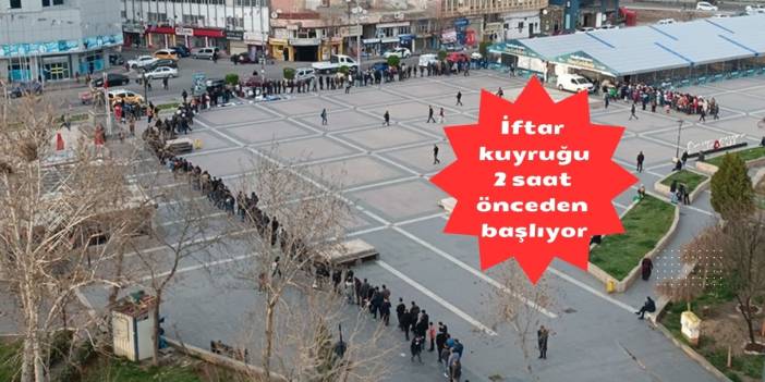 Diyarbakır’da yokluk kuyruğu!