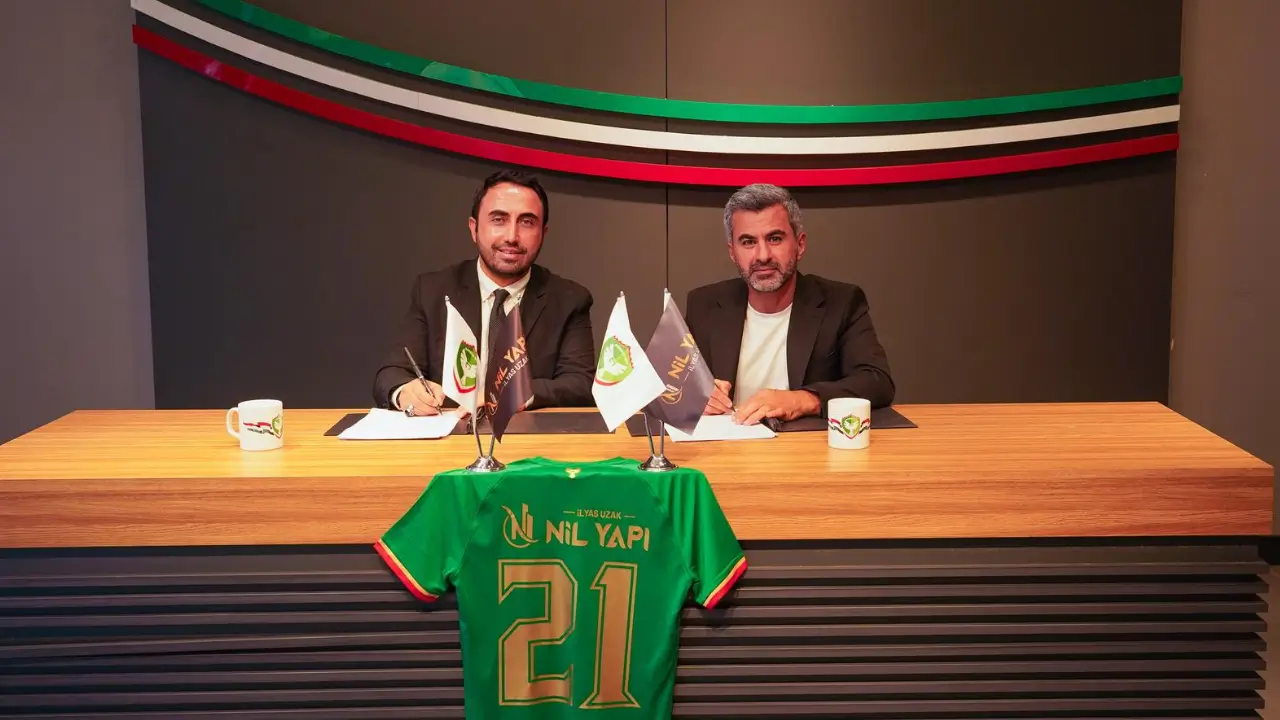Amedspor’un forma sırt sponsoru İlyas Uzak Nil Yapı oldu