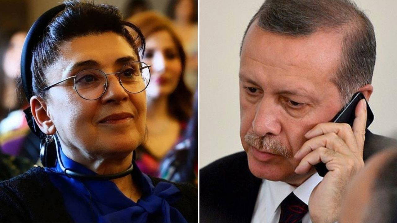 Erdoğan’dan Leyla Zana’ya başsağlığı telefonu