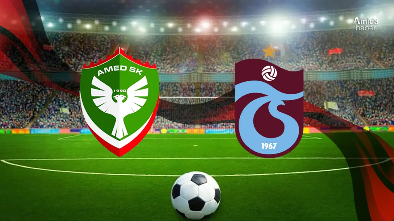 Amedspor-Trabzon maçı için geri sayım: İşte son durum
