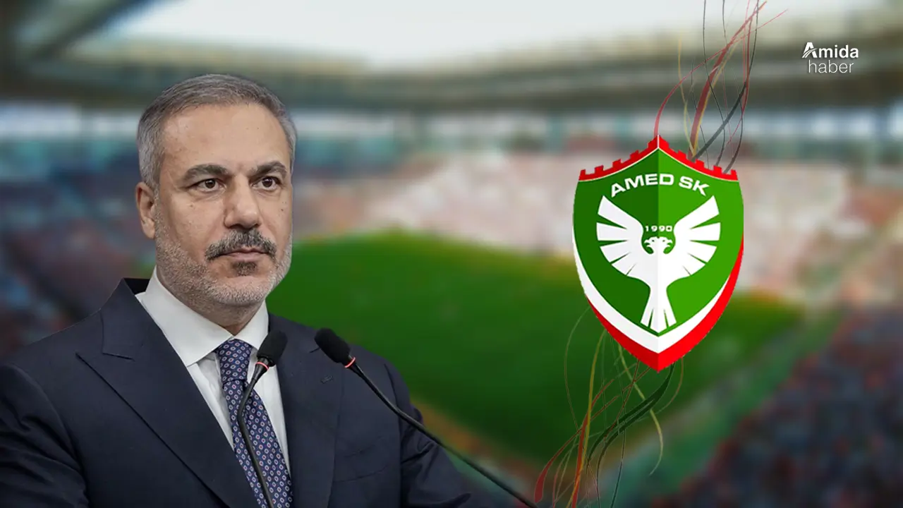 Amedspor'un yöneticisi Hakan Fidan ile görüştü