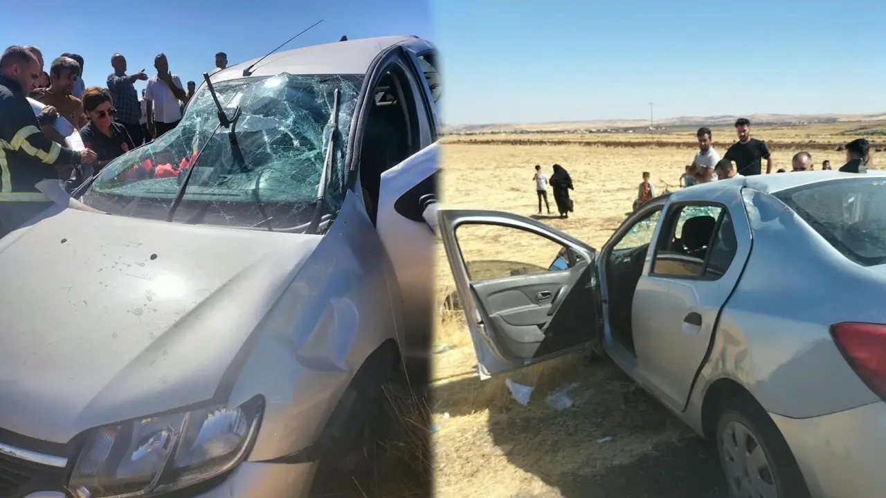 Diyarbakır’da otomobil kontrolden çıktı: 3 yaralı