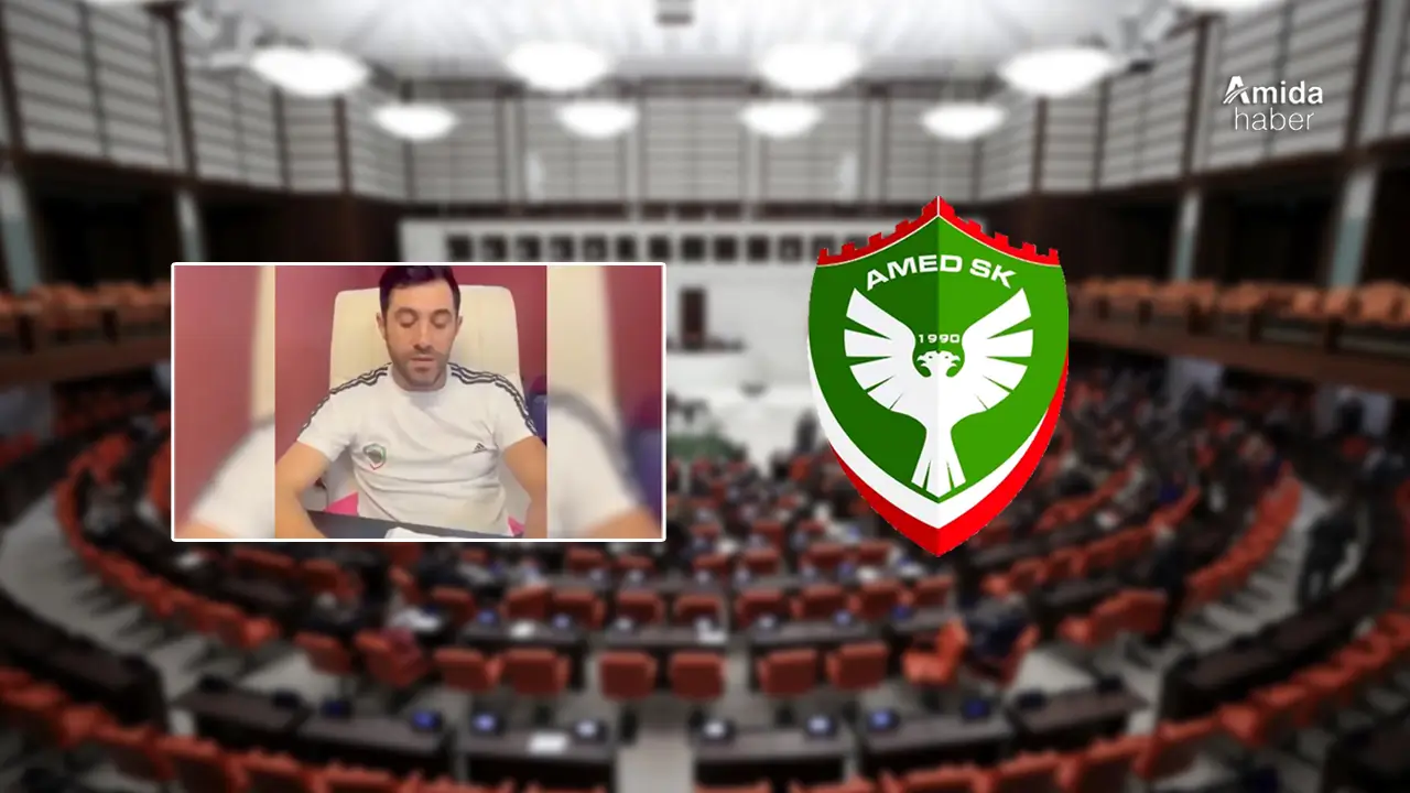 Amedspor forması giydi darp edildi: Olay Meclis’e taşındı