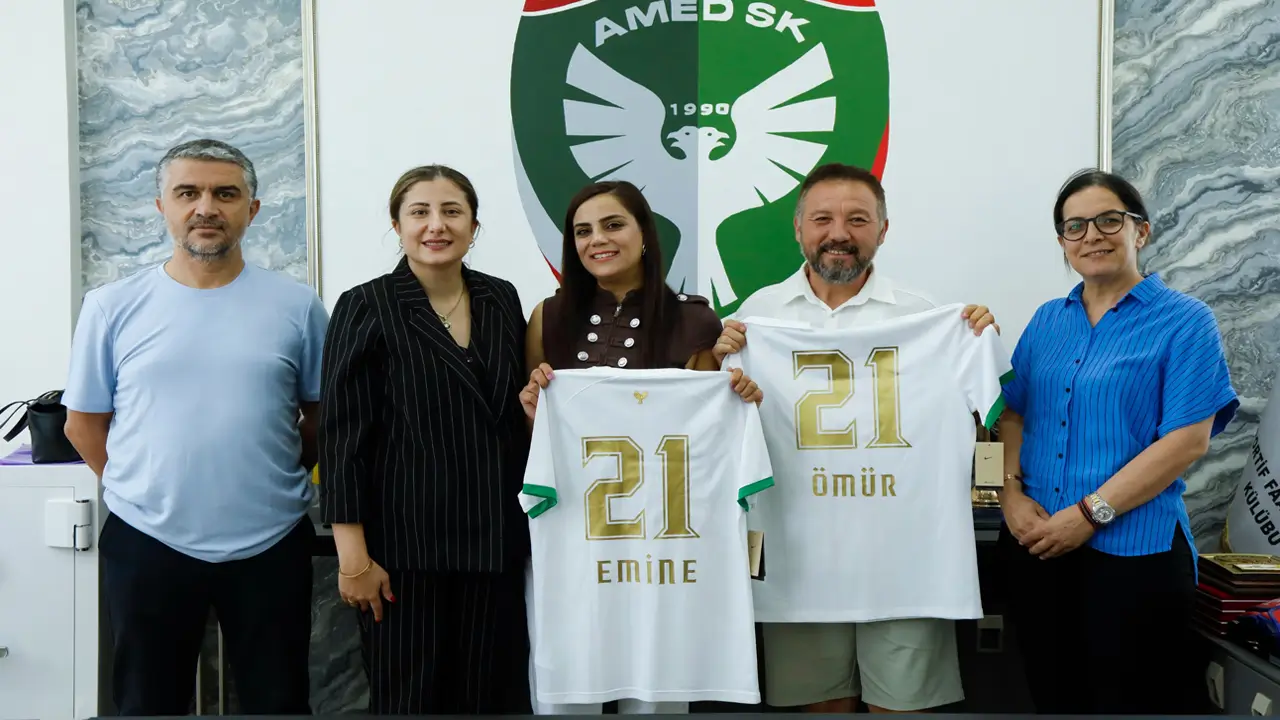 Trabzon’da saldırıya uğrayan aile Amedspor’da