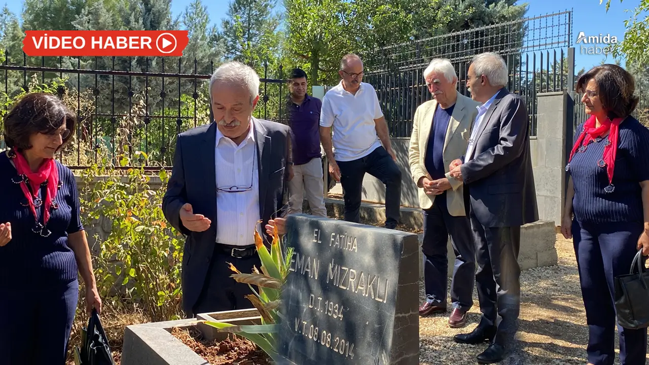Selçuk Mızraklı Diyarbakır’da: İlk ziyaret mezarlığa