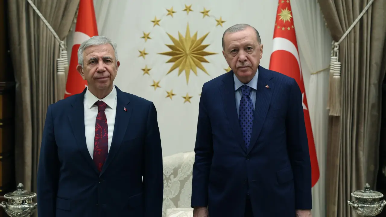 Mansur Yavaş Cumhurbaşkanı Erdoğan'ı ziyaret etti