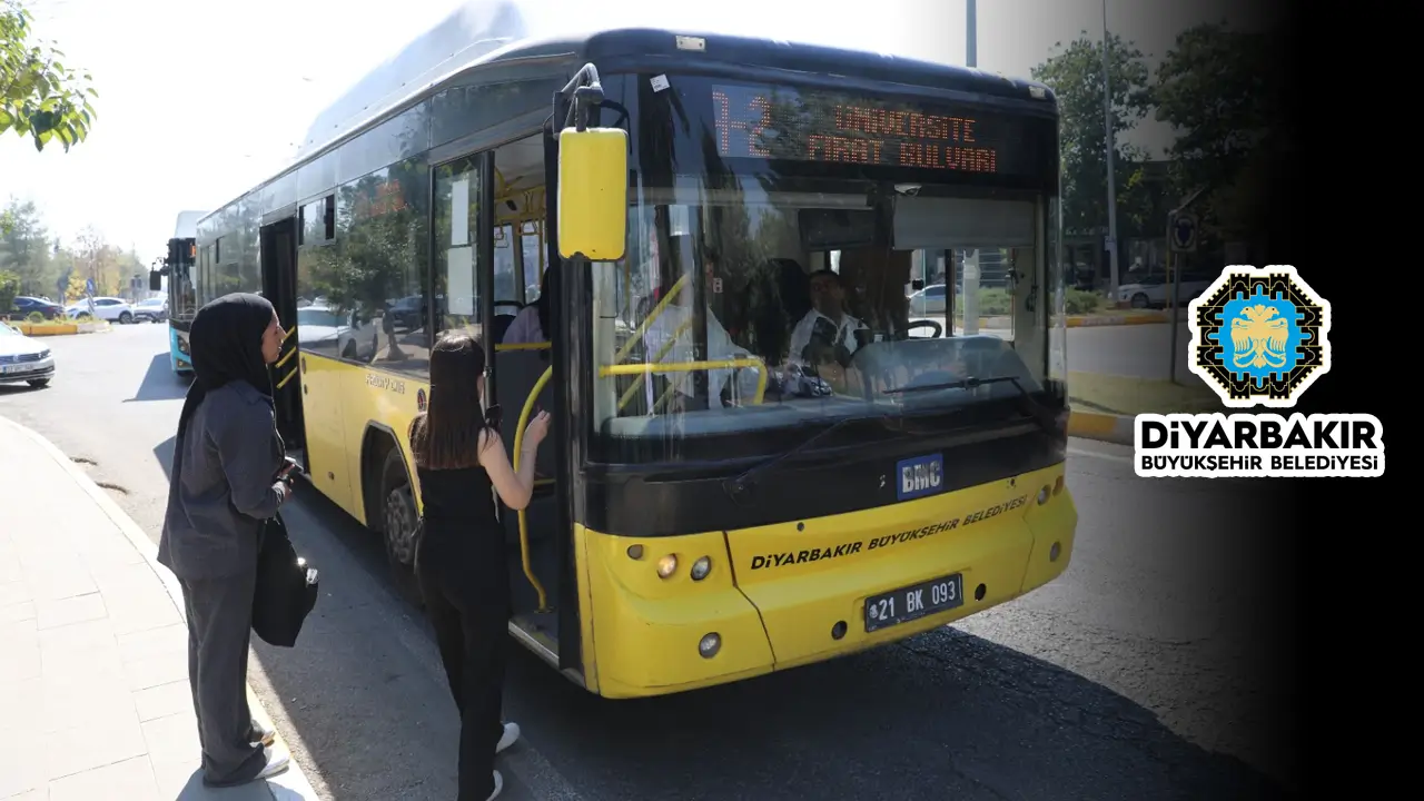 Diyarbakır’da toplu ulaşımda yeni dönem: 9 hattın güzergahı değişti
