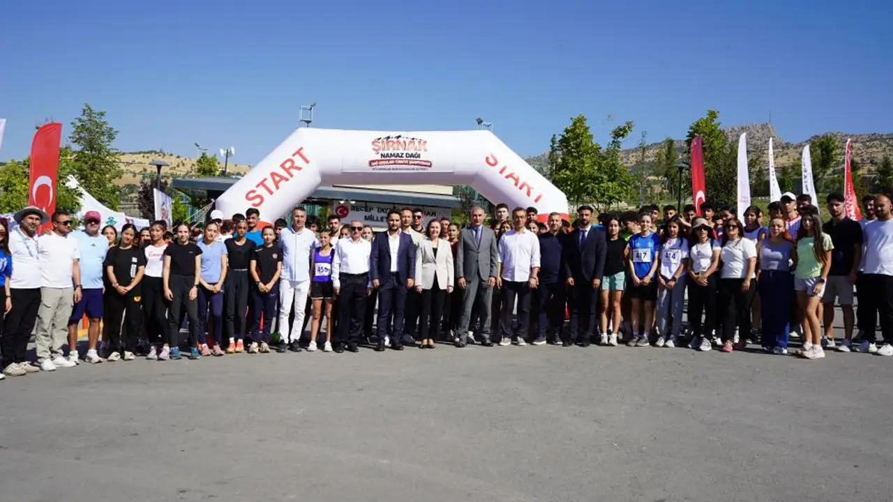 Namaz Dağı’nda bu kez sporun sesi yükseldi