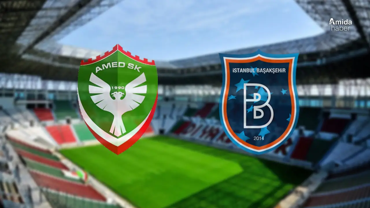 Amedspor’un Başakşehir muhtemel 11’i netleşti