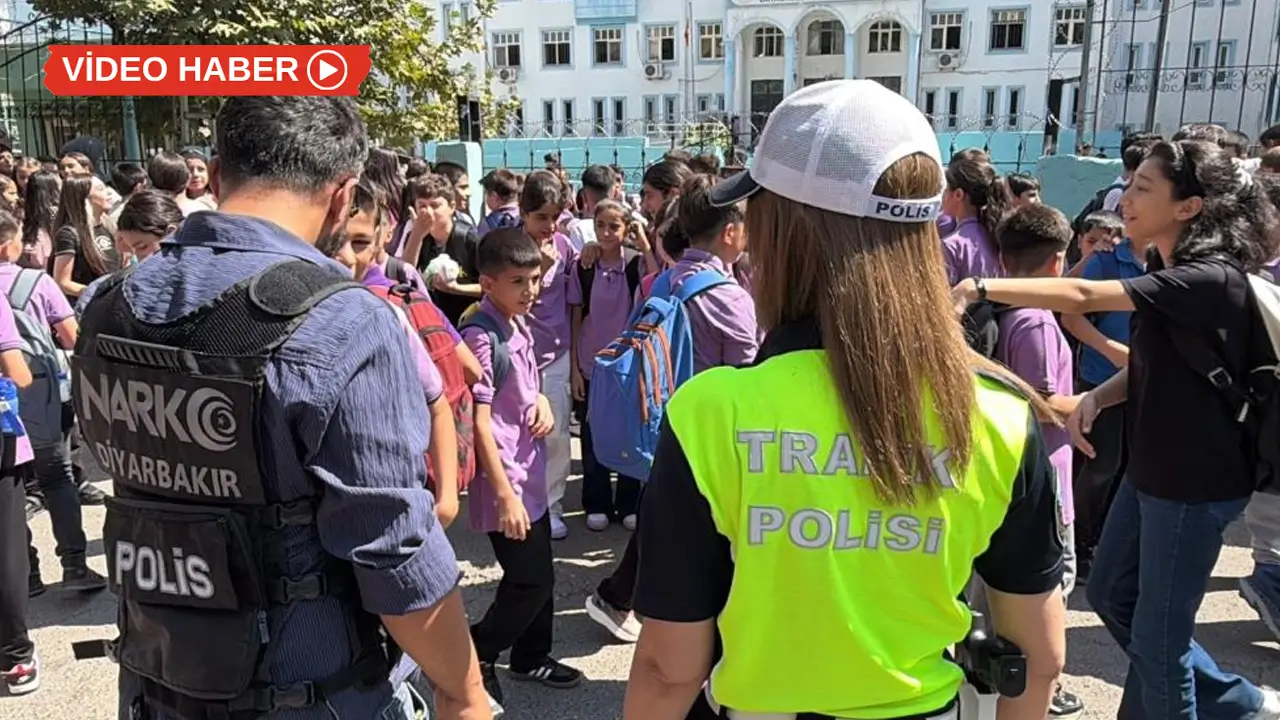 Diyarbakır’da okul önlerinde sıkı denetim