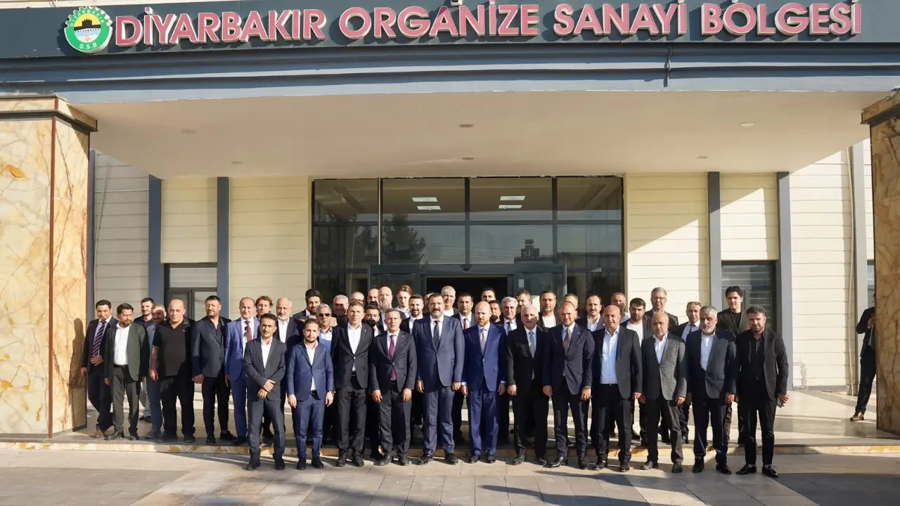 Bilal Erdoğan Diyarbakır OSB’yi ziyaret etti