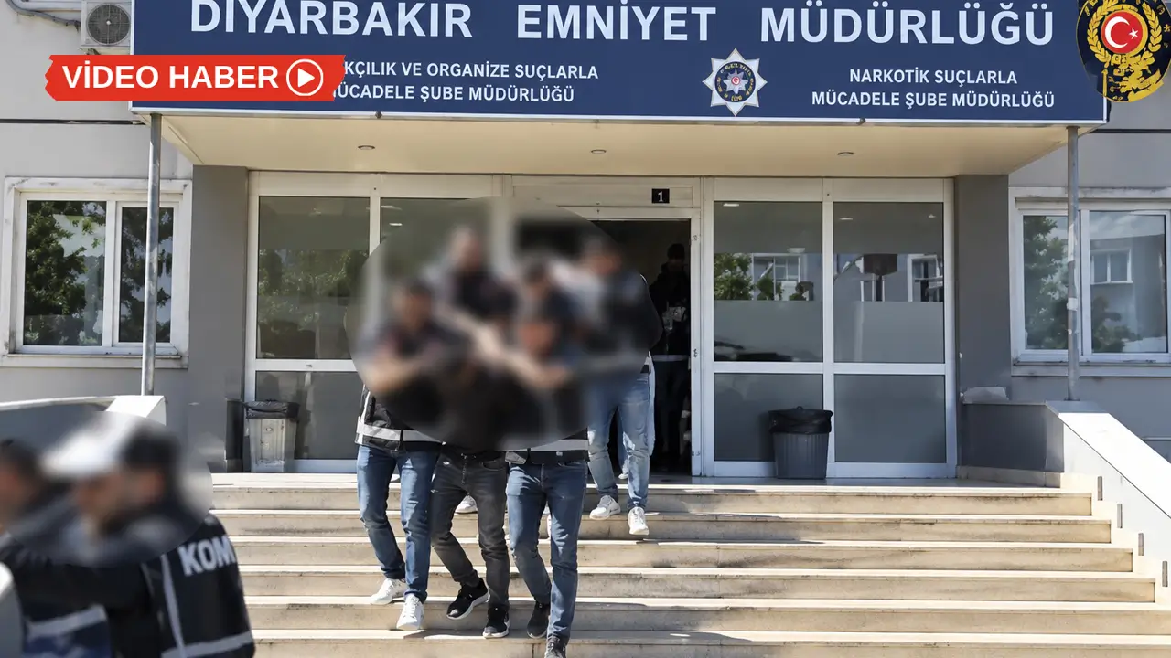Diyarbakır’da ‘Daltonlar’ operasyonu: 8 tutuklama