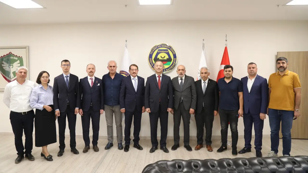 Kırgız elçiden Diyarbakırlı sanayicilere yatırım daveti