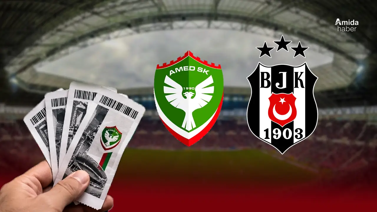 Amedspor-Beşiktaş maçı biletleri satışta