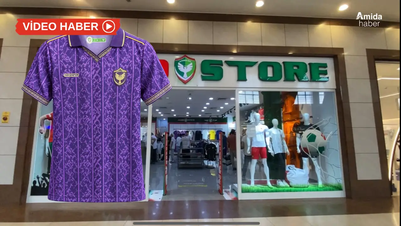Amedspor’un mor formasına büyük ilgi!