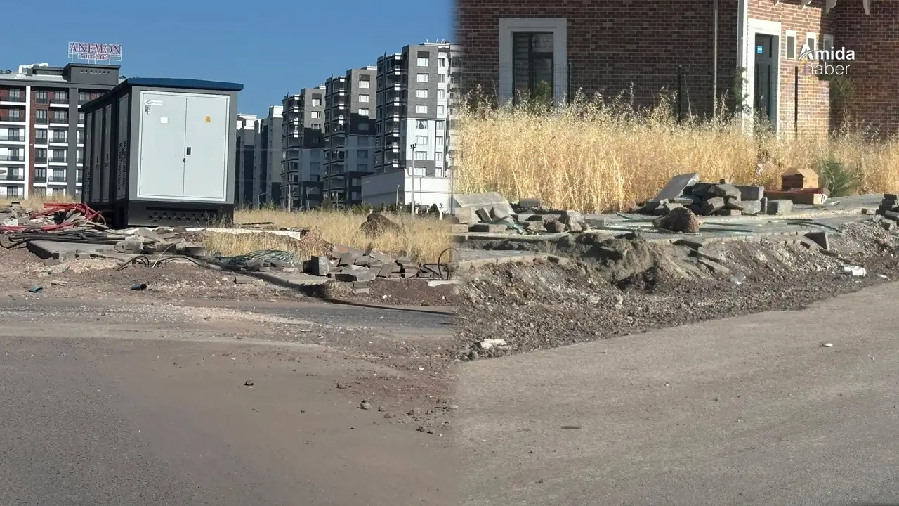 Diyarbakır’da kazı bitti, yollar asfalt bekliyor