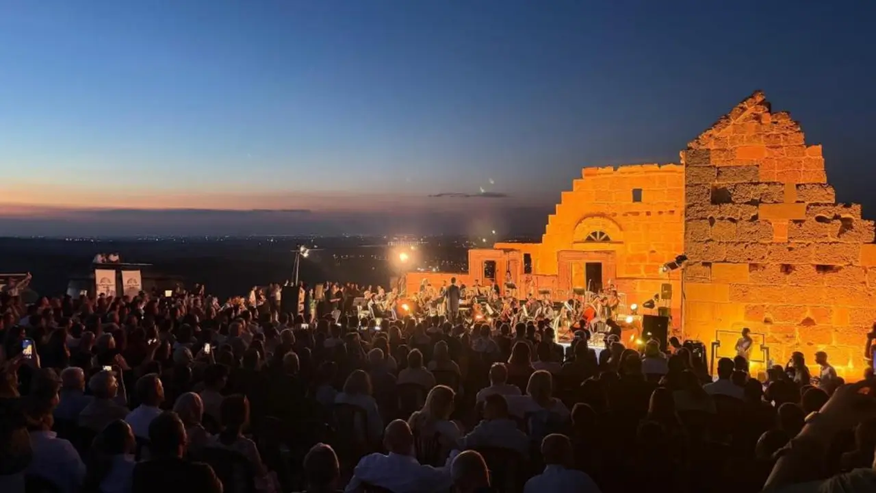 Zerzevan Kalesinde konser düzenlendi