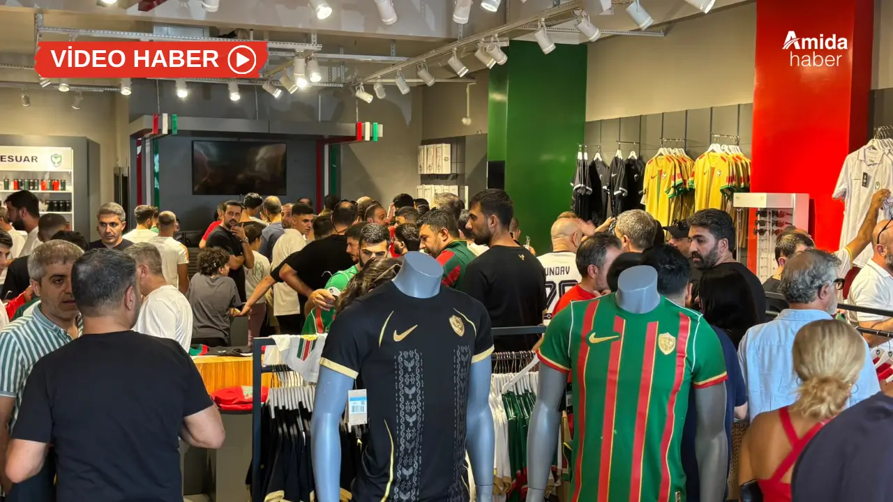 Amedsporlu taraftarlar kulübün çağrısına kulak verdi: Mağazalar dolup taştı