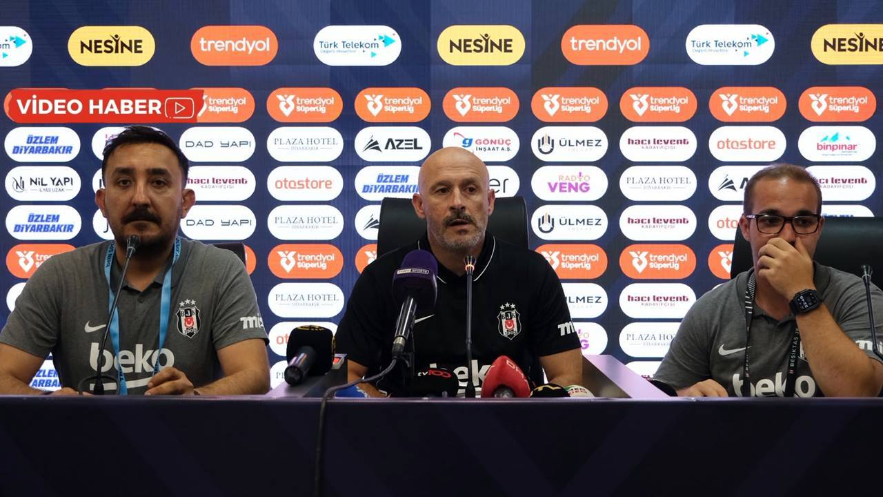 Beşiktaş hocası İtaliano’dan Amedspor maçı değerlendirmesi