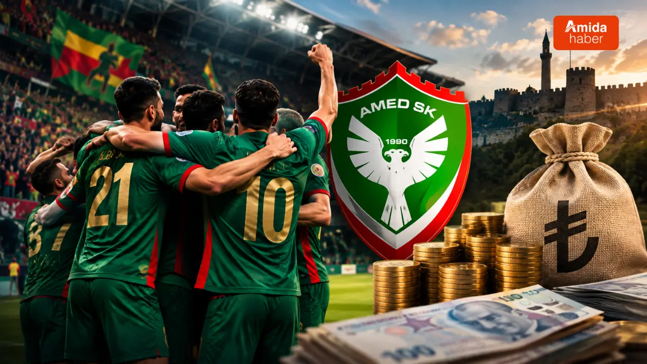 4 galibiyet Amedspor’a servet getirdi