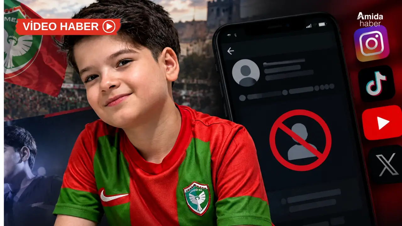 Amedspor şarkısı söyledi hesapları kapatıldı