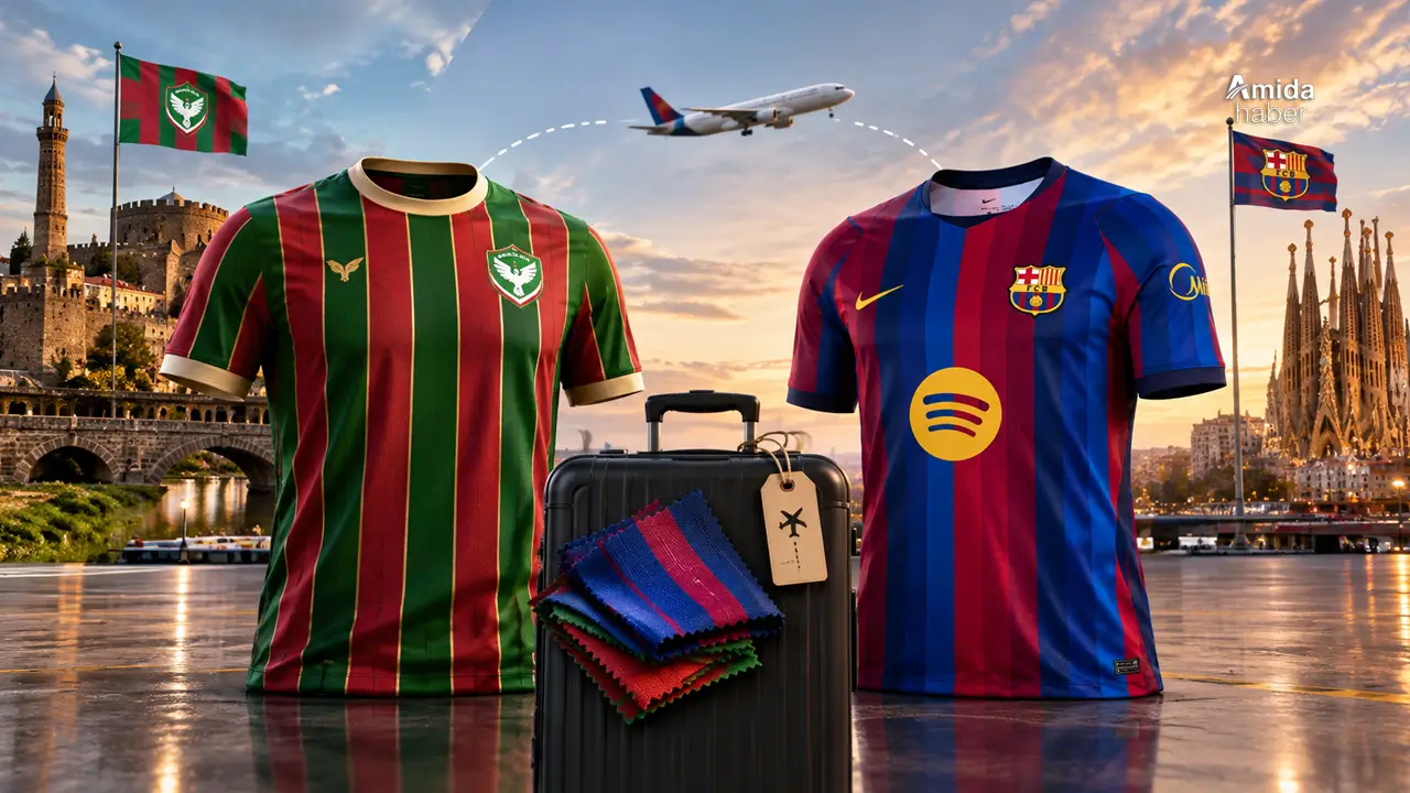 Amedspor Barcelona kumaşı için Çin’e gidiyor