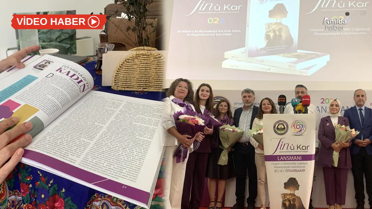Diyarbakır’da ilk Kürtçe kadın ekonomi dergisi çıktı
