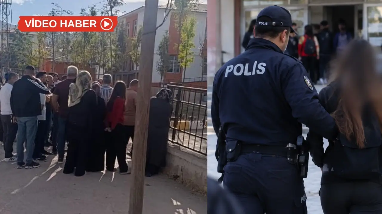 Van: Okulda silah paniği