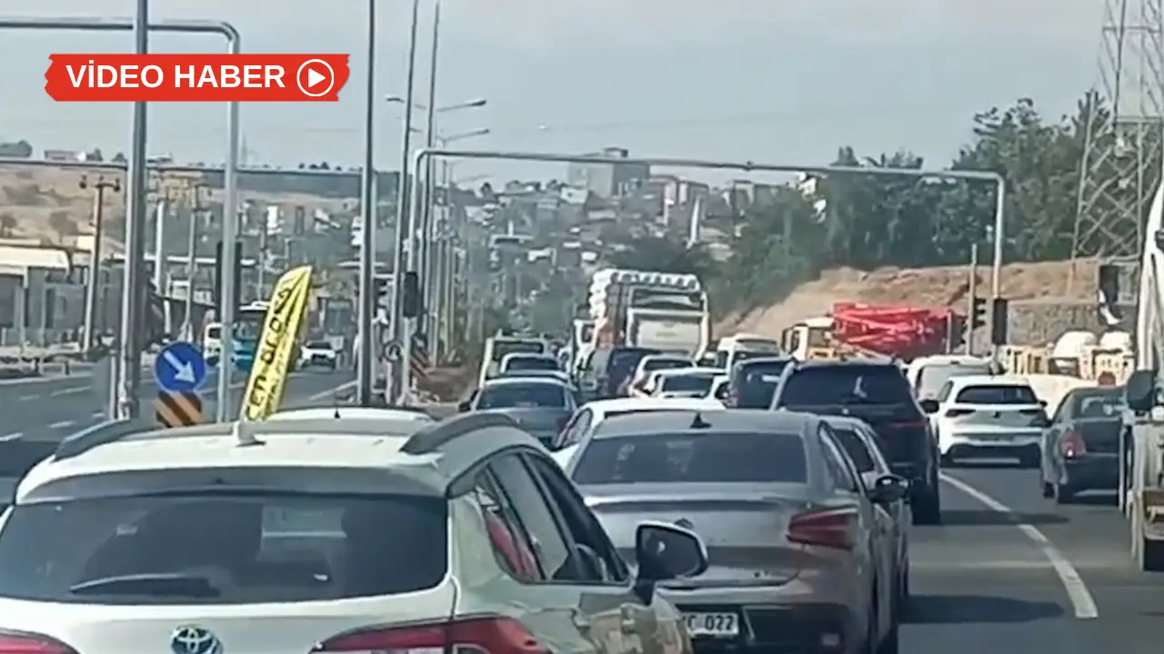Diyarbakır’da trafik yine felç
