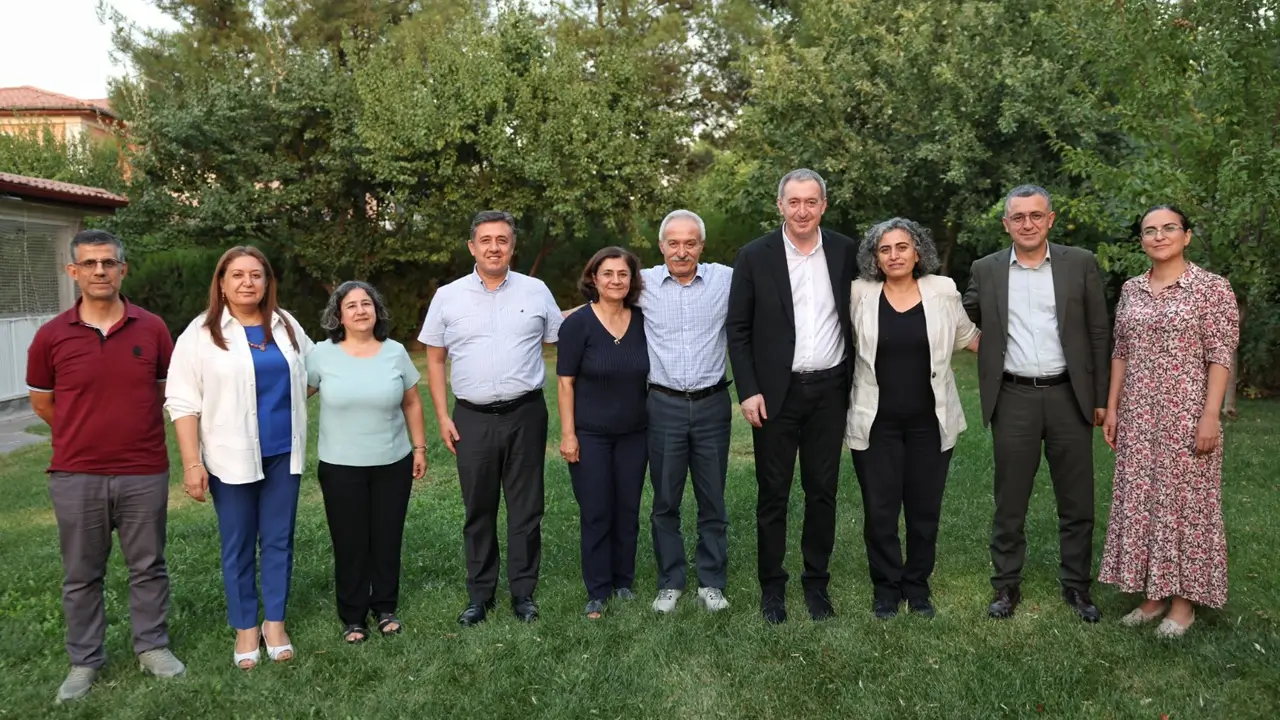 Diyarbakır’da buluşma: Bakırhan’dan Mızraklı’ya ziyaret