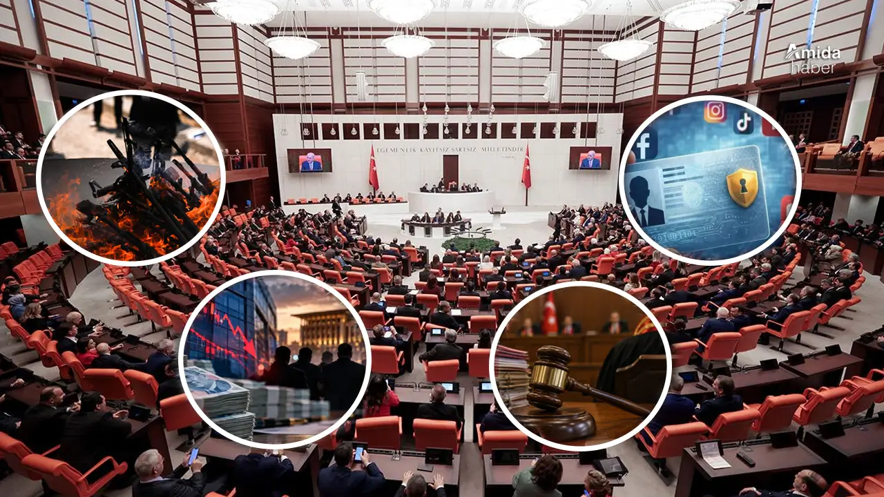 Meclis yoğun bir mesaiye başlıyor: Gündem maddeleri belli oldu