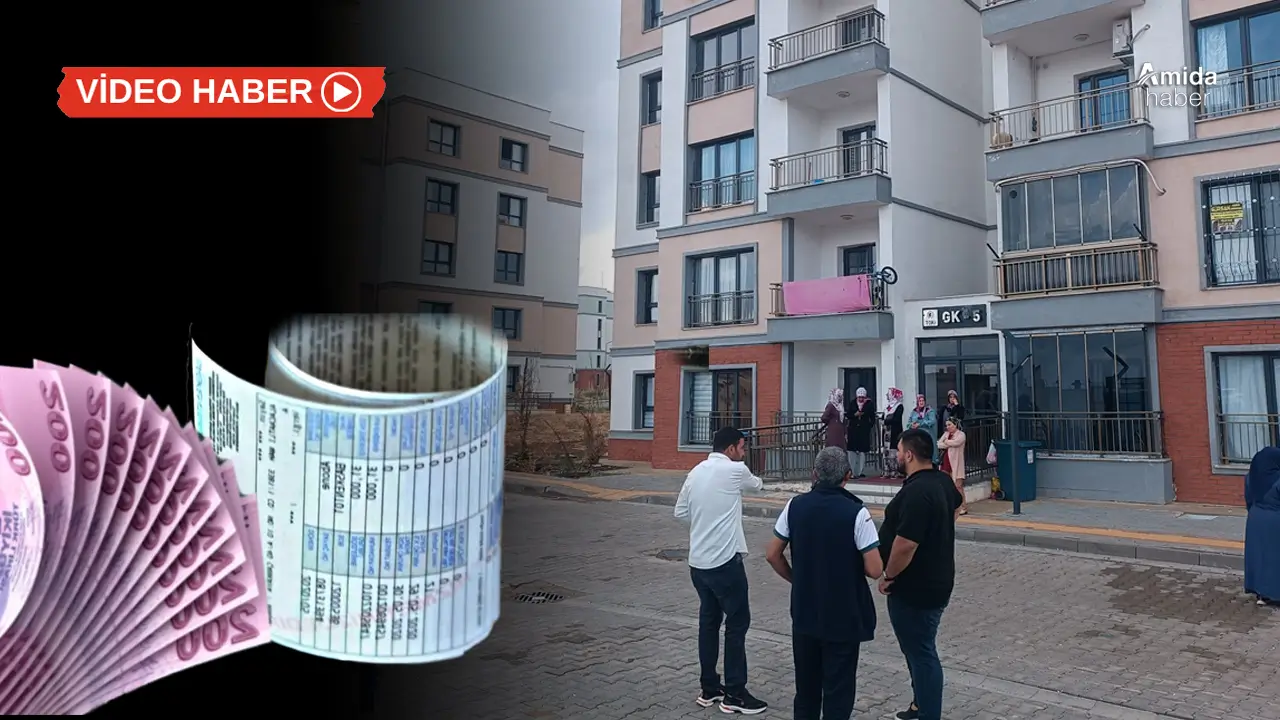 Diyarbakır Oğlaklı’da 8 bin liralık sıcak su faturasına tepki