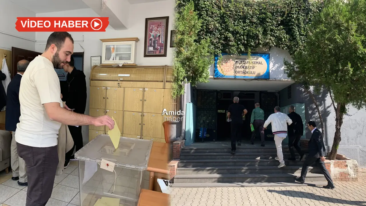 Diyarbakır’da 9 bin kişi sandık başına gitti