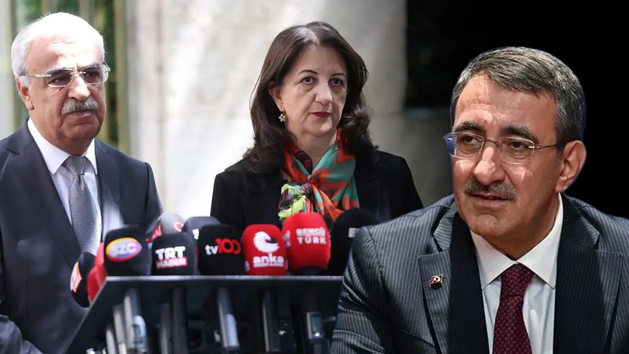 DEM heyeti Cevdet Yılmaz’la süreç çalışmalarını görüştü