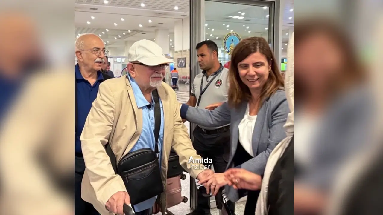 Baba-kız 10 yıl sonra Diyarbakır’da buluştu