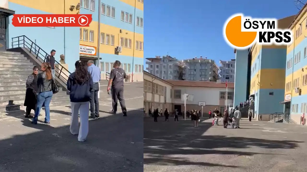 Diyarbakır’da KPSS Ön Lisans heyecanı başladı