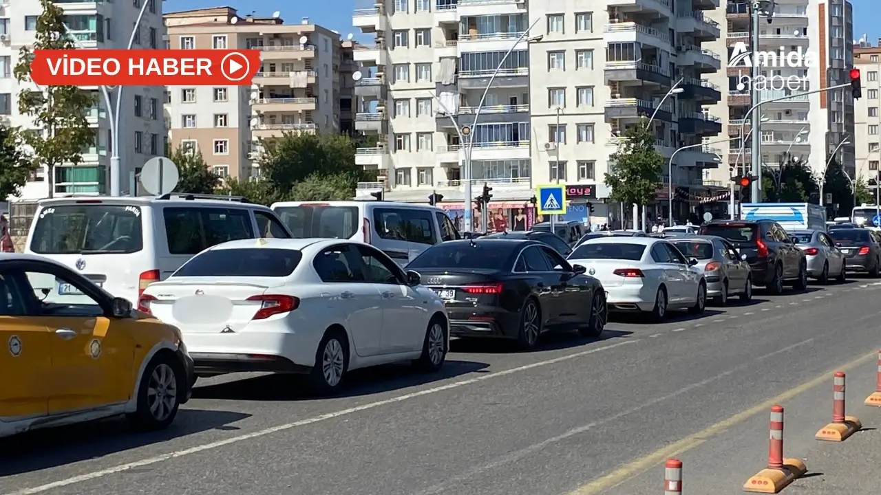 Diyarbakır’da KPSS trafiği