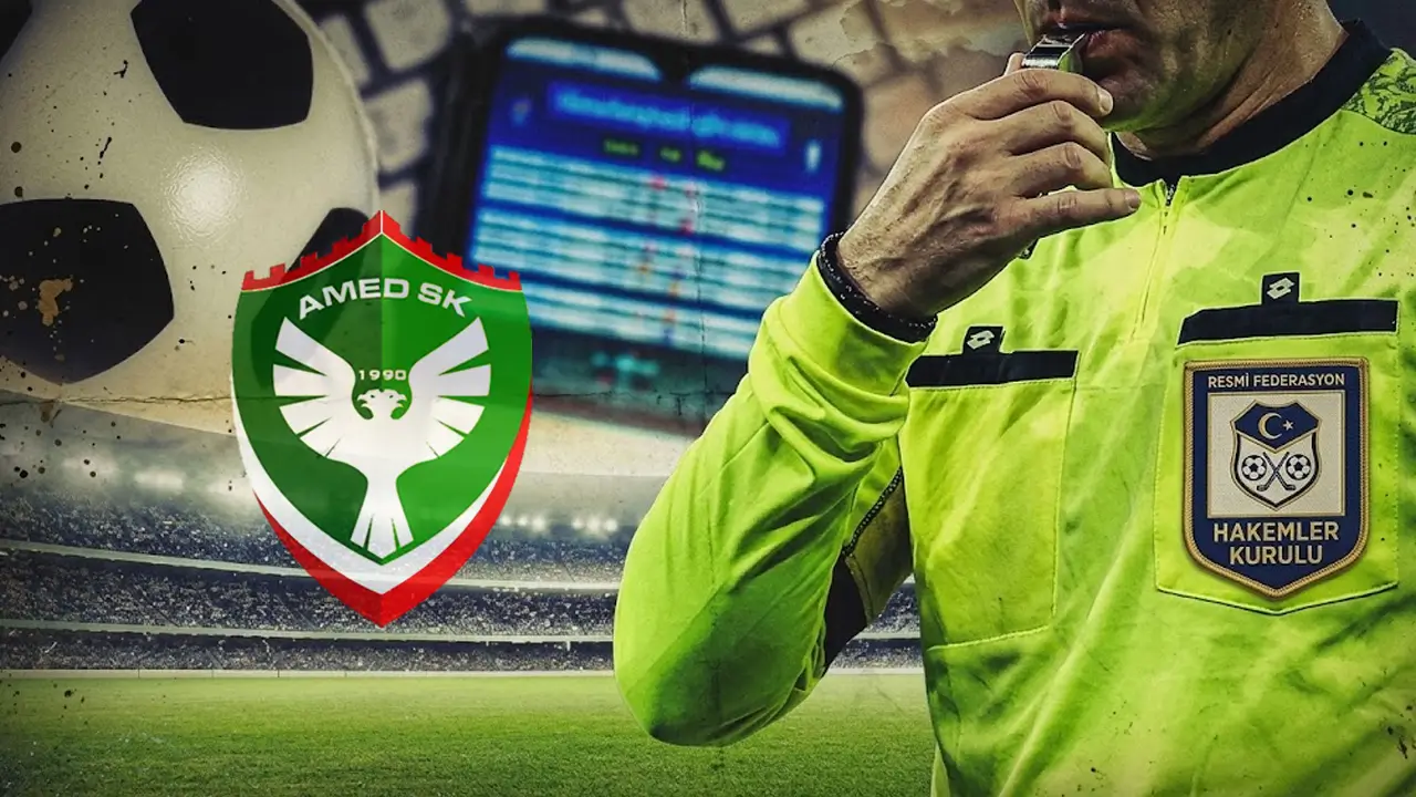 Amedspor’un 3 maçını yöneten hakem adliyede