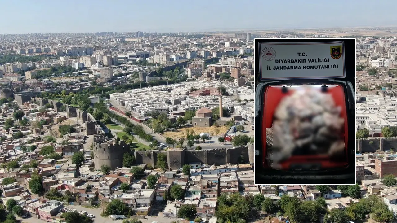 Diyarbakır’da 820 kilogram iç yağ ele geçirildi