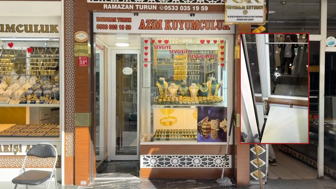 Diyarbakır’da haraç vermeyen kuyumcu kurşunlandı