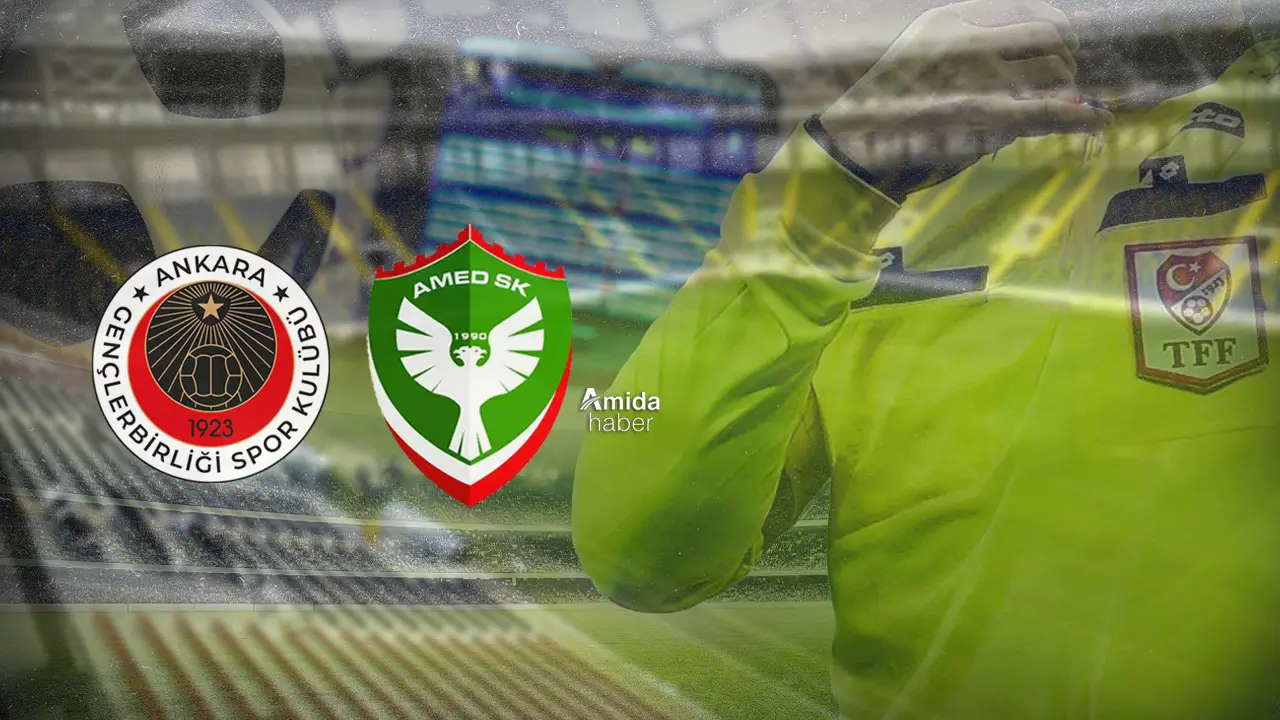 Gençlerbirliği-Amedspor maçının hakemi belli oldu