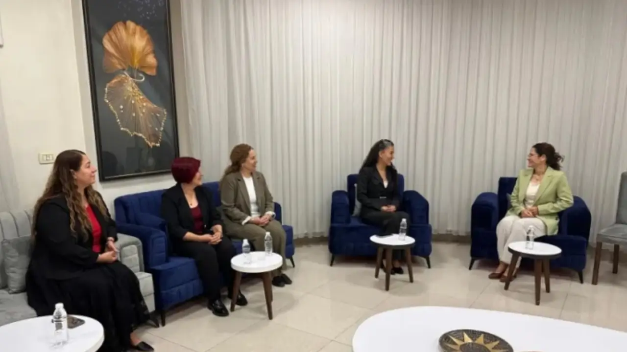 İlham Ahmed Kamışlo'da DEM Partili kadınlarla buluştu