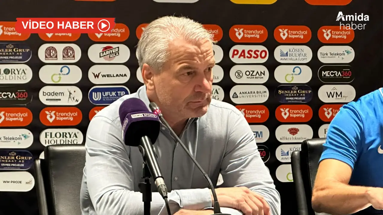 Gençlerbirliği hocasından Amedspor maçı yorumu