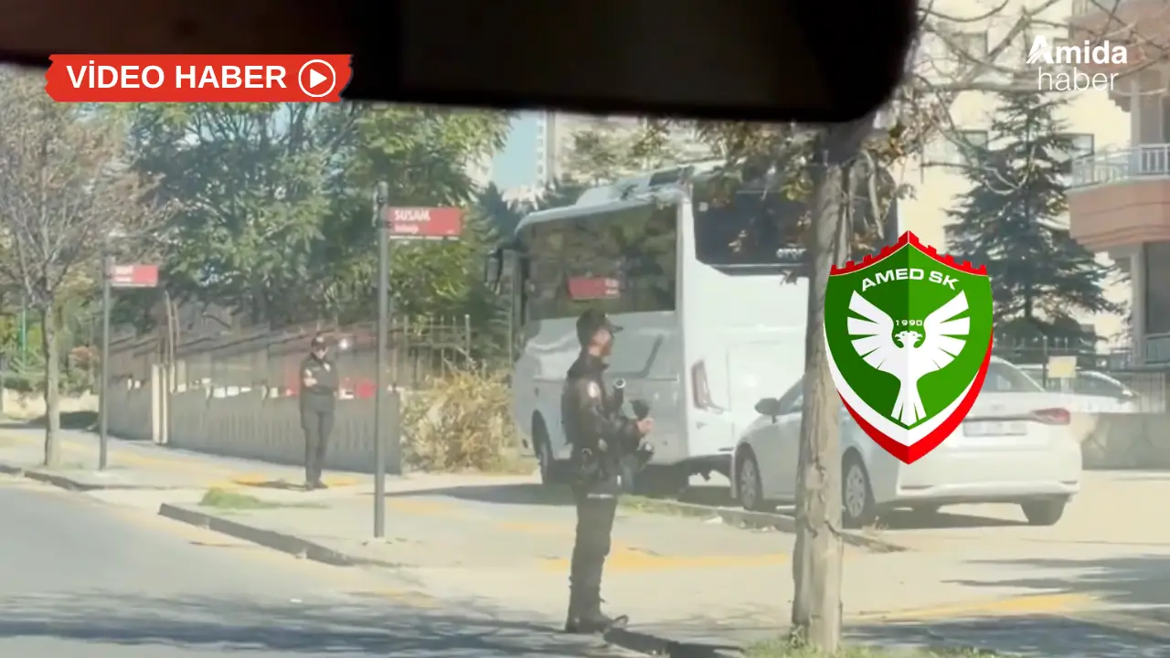 Amedspor Ankara’da cumhurbaşkanı gibi korundu