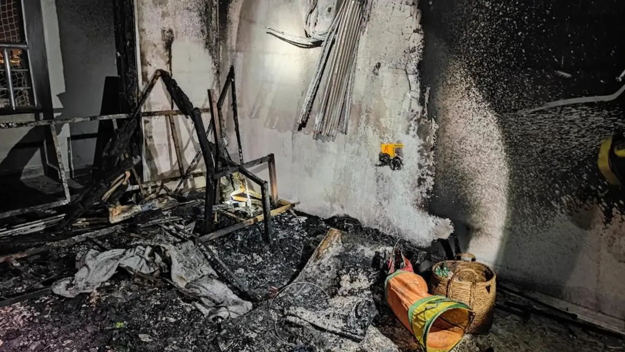 Şanlıurfa'da rezidans yangını: 1 ölü, 1 yaralı