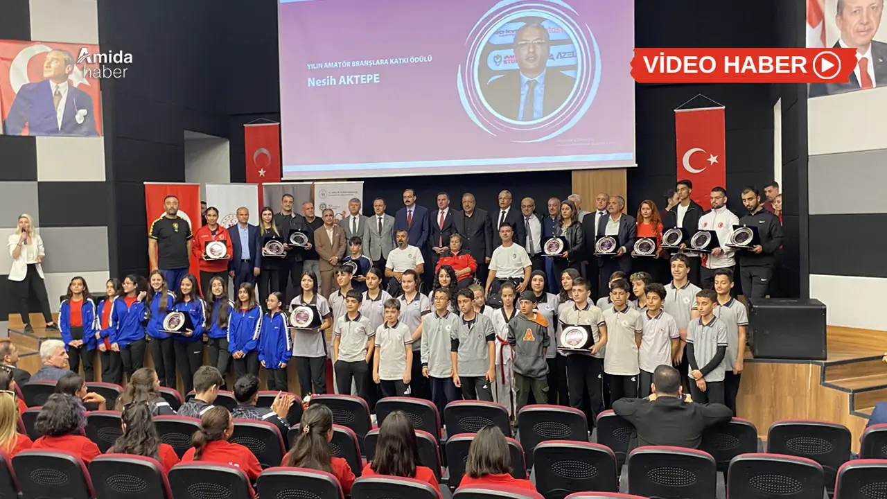 Diyarbakır’da spora katkı sunanlara ödül