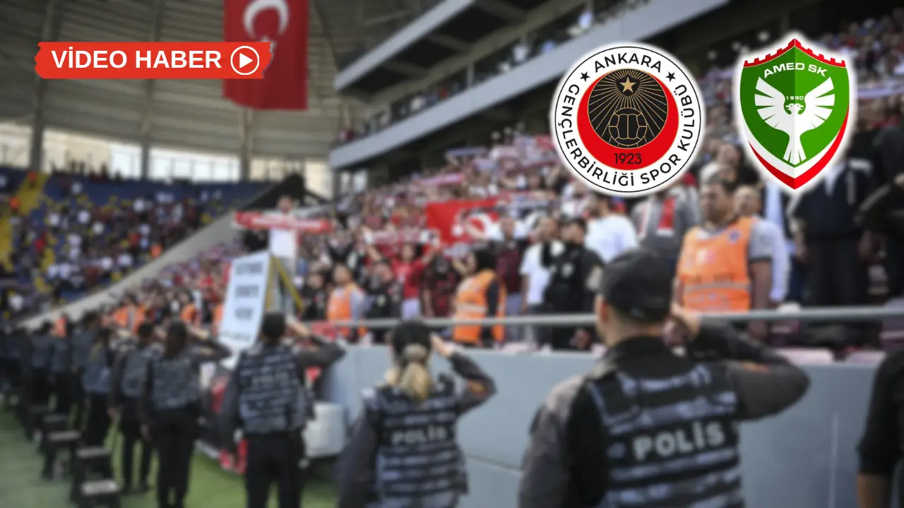 Gençlerbirliği maçında Amedspor tribününü çeken çifte saldırı